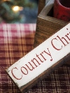 ミニウッドブロック (Country Christmas)