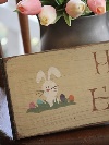 ウッドボード (Happy Easter Bunny)